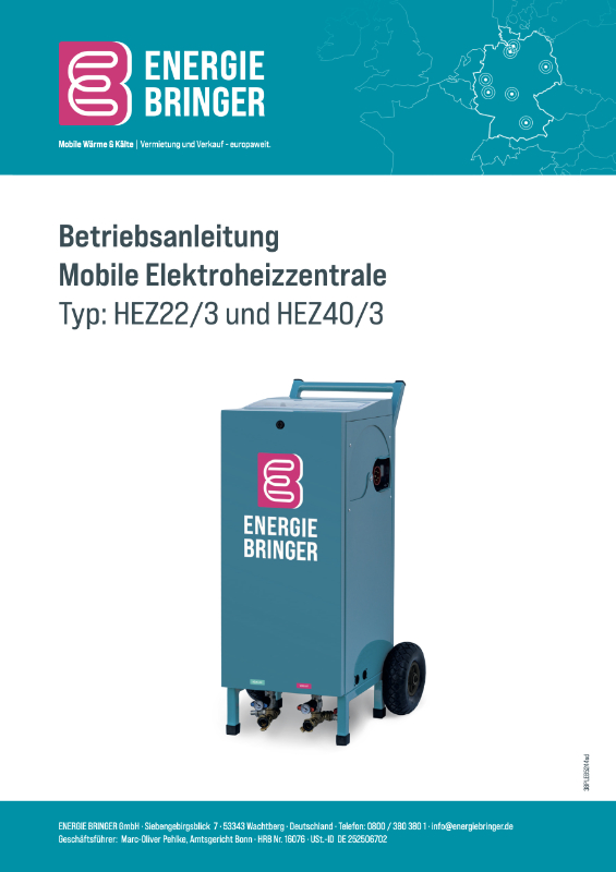 ENERGIE BRINGER Bedienungsanleitung der neuen HEZ