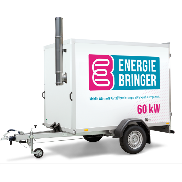 Mobile Heizzentrale Typ: HZ 60 inkl. Warmwasserbereitung